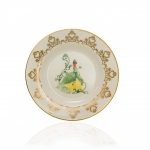 Tiana 6″ Plate from the Disney Princess Teaware collection