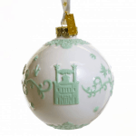 English Ladies The Princess And The Frog – Tiana Ornament – White