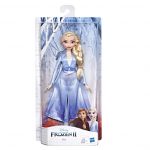 Disney Frozen 2 – Elsa Fashion Doll in Long Blonde Hair & Blue Movie Inspired Outfit